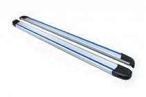 Volkswagen Amarok 2010-2022 Marchepieds Latéraux Maya Blue-Grey (2 pcs, Aluminium) photo 2