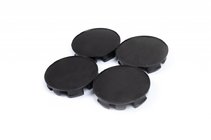 Cabochons de jante (4 pcs, noirs) photo 1