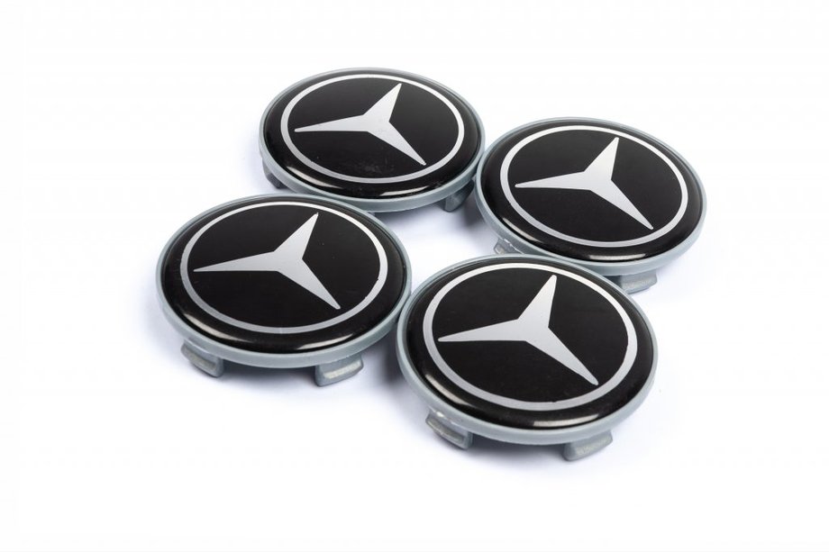 Mercedes-Benz Caches moyeu 57mm/55,5mm V1 (4 pcs) Image