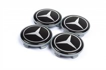 Mercedes-Benz Caches moyeu 57mm/55,5mm V1 (4 pcs) photo 1