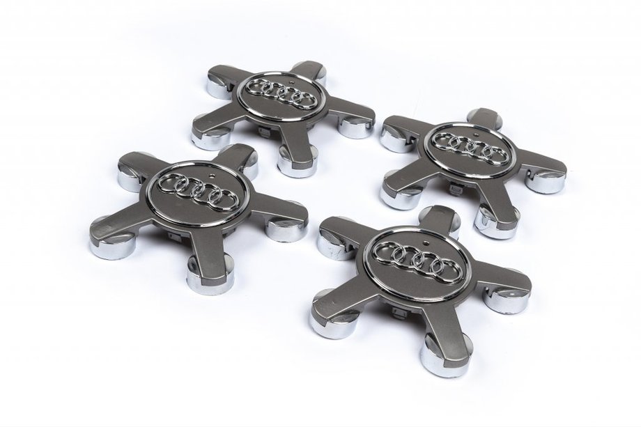 Audi Cache-moyeux Etoile (4 pcs, ABS) Image
