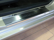 Hyundai I-10 2008-2013 Seuils de porte Natanika Premium (4 pcs, inox) photo 1