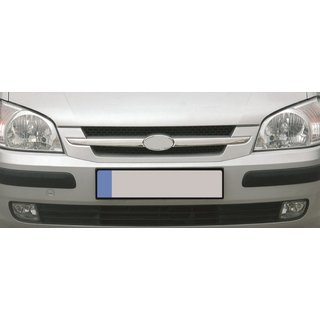 Couvre-calandre chromés (2 pcs, inox) Hyundai Getz 2002- photo 3
