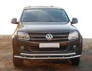 Volkswagen Amarok 2010-2022 Protection Avant ST018-2 (Inox) photo 1
