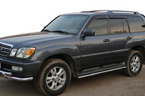 Lexus LX470 1998-2007 Protections de marchepieds latéraux (2 pcs, inox) photo 1