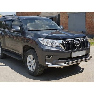 Protection Avant ST014 (Inox) Toyota Land Cruiser Prado 150 2009-2023 photo 1