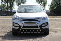 Hyundai Santa Fe 3 2012-2018 Arceau Avant WT003 (Inox) photo 3