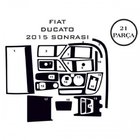 Fiat Ducato 2006-2025 Caches de tableau de bord (2014+) Aluminium photo 2