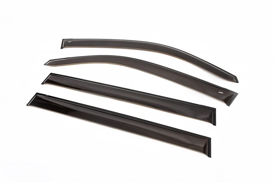 Lexus LX570/450d 2008-2022 Déflecteurs de Fenêtre 9 cm (4 pcs, Cobra) Image