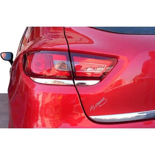 Caches chromés pour feux arrière (2 pcs, inox) Renault Clio IV 2012-2019 photo 1