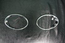 Hyundai Santa Fe 2 2006-2012 Caches chromés pour antibrouillards (2 pcs, plastique) photo 1