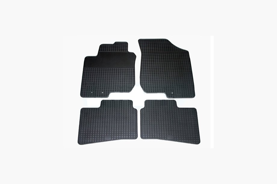 Hyundai I-30 2007-2011 Tapis de sol en caoutchouc d'origine (4 pcs, Doma) Image