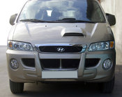 Hyundai H200, H1, Starex 1998-2007 Lame avant centrale (apprêtée pour peinture) photo 1