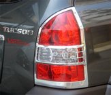 Hyundai Tucson JM 2004- Caches chromés pour feux arrière (2 pcs, plastique) photo 1