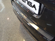 Kia Venga 2010-2019 Protection de pare-chocs arrière Natanika (inox) photo 1