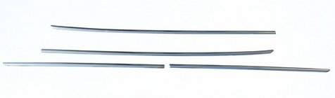 Kia Ceed 2012-2018 Cache de moulure (4 pcs, inox) photo 1