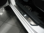 Kia Soul II 2013-2018 Seuils de porte Natanika Premium (4 pcs, inox) photo 2