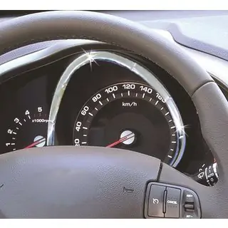Contour de compteur de vitesse (inox) Kia Rio 2012-2017 photo 2