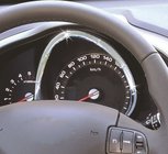 Kia Rio 2012-2017 Contour de compteur de vitesse (inox) photo 2