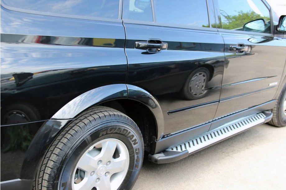 SsangYong Kyron 2005-2014 Marchepieds Line (2 pcs, Aluminium) Image