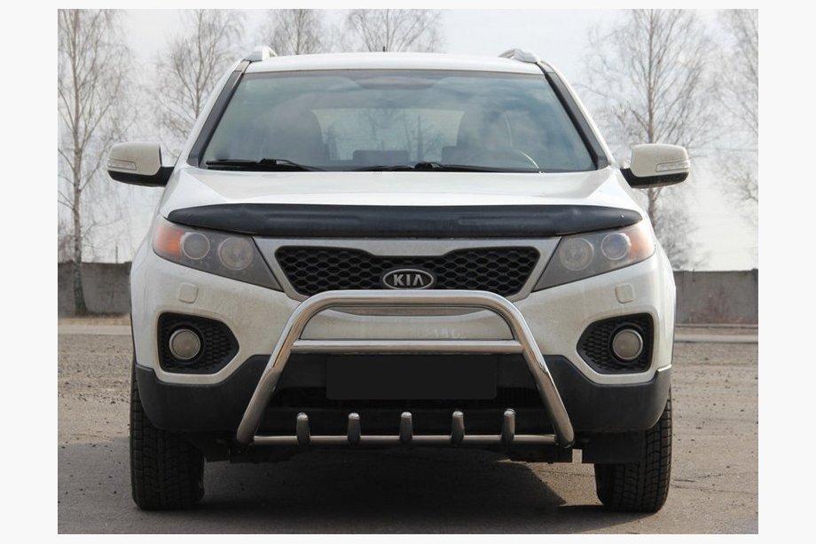 Kia Sorento II XM 2009-2014 Pare-buffle WT003 (Inox) Image