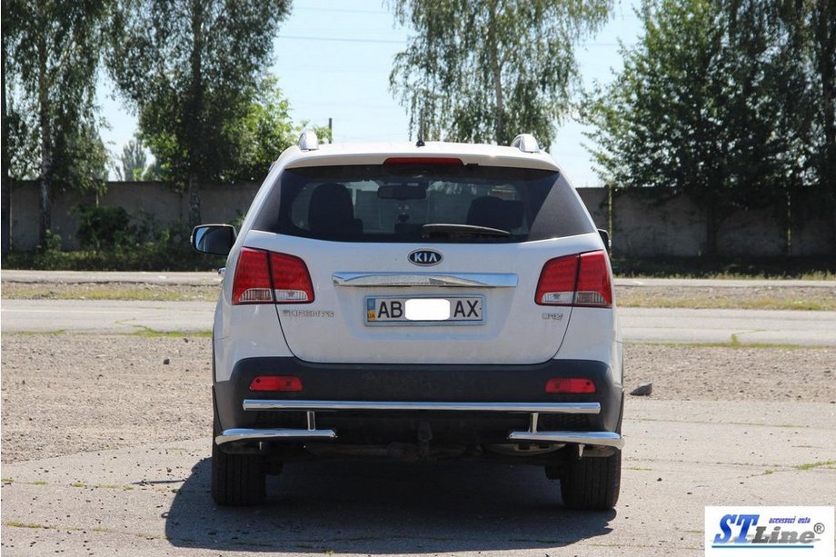 Kia Sorento II XM 2009-2014 Arceau Arrière AK003-2 (Inox) Photo 6