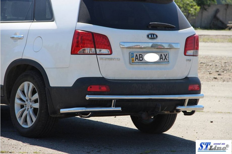Kia Sorento II XM 2009-2014 Arceau Arrière AK003-2 (Inox) Photo 9