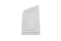 Volkswagen T5 2010-2015 Cache de trappe à carburant sans logo OmsaLine inox photo 1