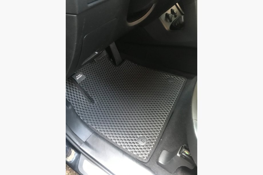 Hyundai Santa Fe 3 2012-2018 Tapis de sol 5 places (EVA, Noir) Image