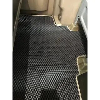Tapis de sol EVA 2 rangées pour Original Utilitaire-Passagers (noir) Mercedes Sprinter W906 2006–2018 photo 1