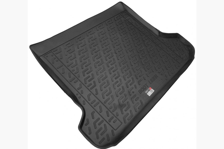 Lexus GX460 2009-2023 Tapis de coffre en caoutchouc (Loker, Noir) Image