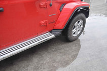 Jeep Wrangler 2007-2017 Marchepieds Silver (2 pcs) photo 3