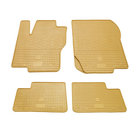Mercedes C-class W204 2007-2015 Tapis de sol en caoutchouc beige (4 pcs, Stingray Premium) photo 1