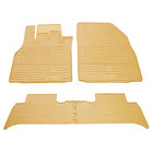 Renault Scenic/Grand 2003-2009 Tapis de sol en caoutchouc beige (4 pcs, Stingray Premium) photo 1