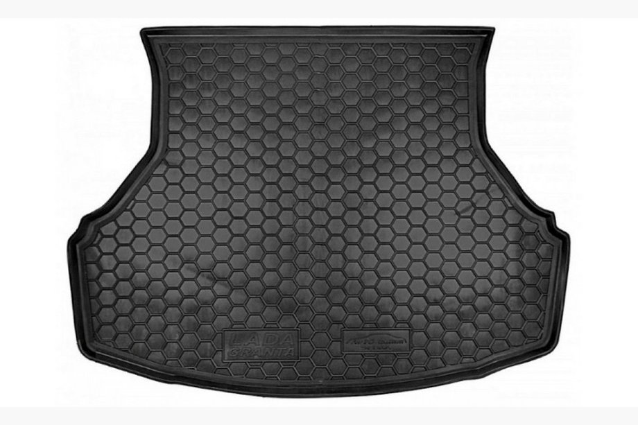 Lada Granta 2011- Tapis de coffre SD sans isolation phonique (Autogumm, caoutchouc) Image