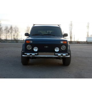 Barre Avant ST015 (Inox) Lada Niva та Urban 1977- photo 1