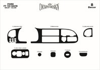 Ford Transit 1991-2000 Couvre Tableau de Bord (1997-2000) Aluminium photo 4