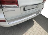 Lexus LX570/450d 2008-2022 Insert de Pare-chocs Arrière Chrome (2012-2015) photo 2