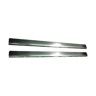 Seuils de porte Carmos (2 pcs, acier inoxydable)