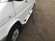 Mercedes Sprinter W901/902/903/904/905 1995–2006 Marchepieds Latéraux Bosphorus OLD Gris (2 pcs, Aluminium) photo 1