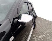 Renault Logan MCV 2005-2013 Coques de Rétroviseurs Chromées (2 pcs) photo 1