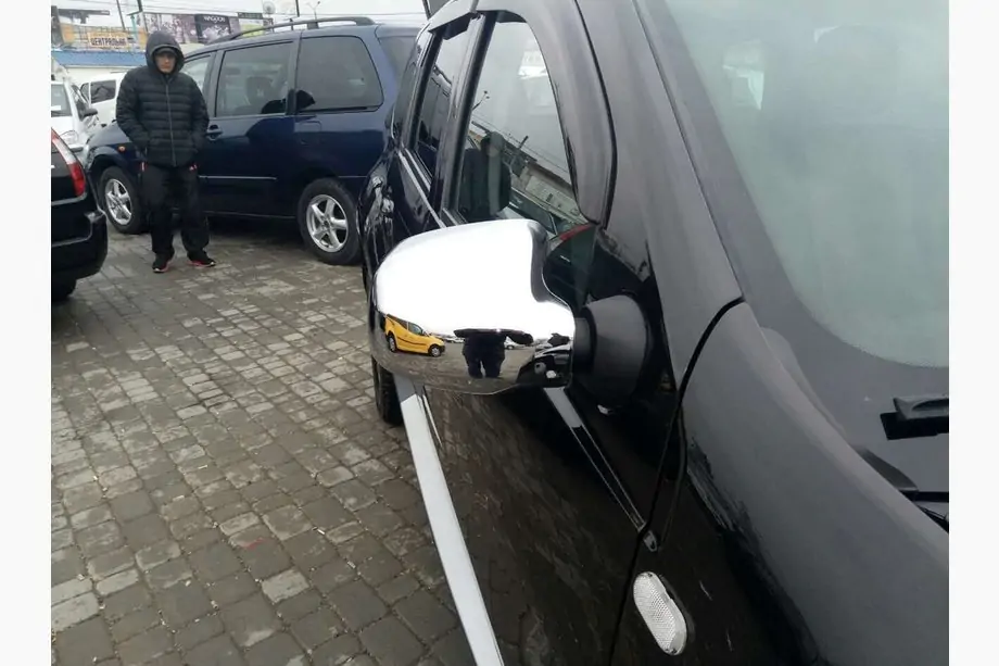 Renault Duster 2008–2017 Coques de Rétroviseurs Chromées (2 pcs) V-2 Photo 2