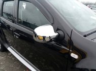 Renault Logan MCV 2005-2013 Coques de Rétroviseurs Chromées (2 pcs) photo 5