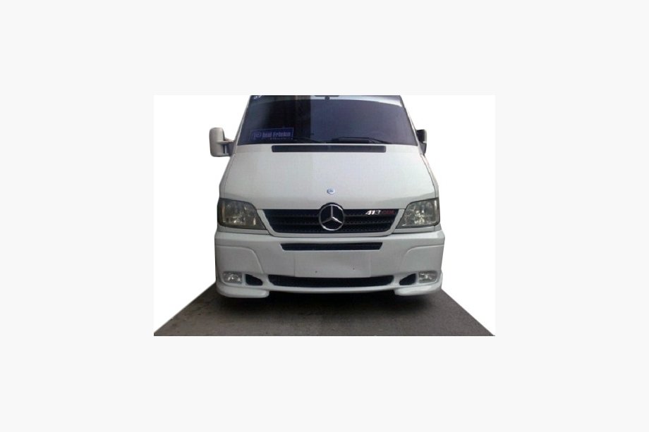 Mercedes Sprinter W901/902/903/904/905 1995–2006 Baguette de pare-chocs avant pour 2 phares (CDI, à peindre) Photo 2