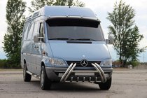 Mercedes Sprinter W901/902/903/904/905 1995–2006 Pare-buffle Kelebek WT011 (inox) 1995-2000 photo 1