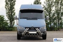 Mercedes Sprinter W901/902/903/904/905 1995–2006 Pare-buffle Kelebek WT011 (inox) 1995-2000 photo 2