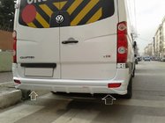 Mercedes Sprinter W906 2006–2018 Cache pare-chocs arrière V1 (apprêté pour peinture) photo 1