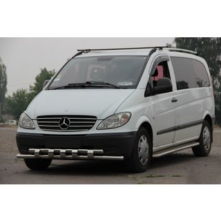 Protection Avant Shark ST015 (Inox) Mercedes Viano 2004-2014 photo 1