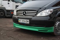 Mercedes Viano 2004-2014 Lame de Pare-chocs Avant Brabos Style (apprêtée pour peinture) photo 2