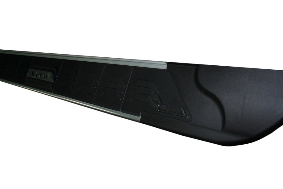 Mercedes Vito W638 1996-2003 Marchepieds Latéraux RedLine Black (2 pcs, Aluminium) Image